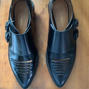 3.1 PHILLIP LIM BLACK LOAFERS